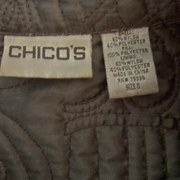 CHICO’S Size 0 luxury jacket. - Picture 4 of 7